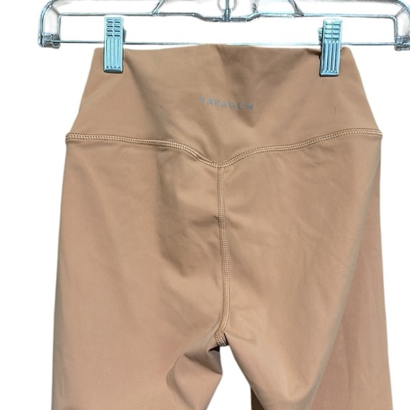 Paragon Orange Peach Full length Leggins Supersoft Squat Proof Size Small - Picture 7 of 9